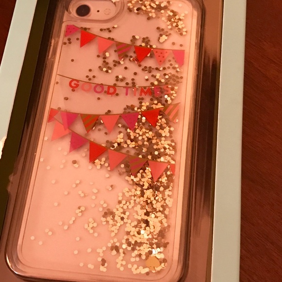 Kate spade iPhone 7 Cover/Case- Good times confett - Picture 6 of 8